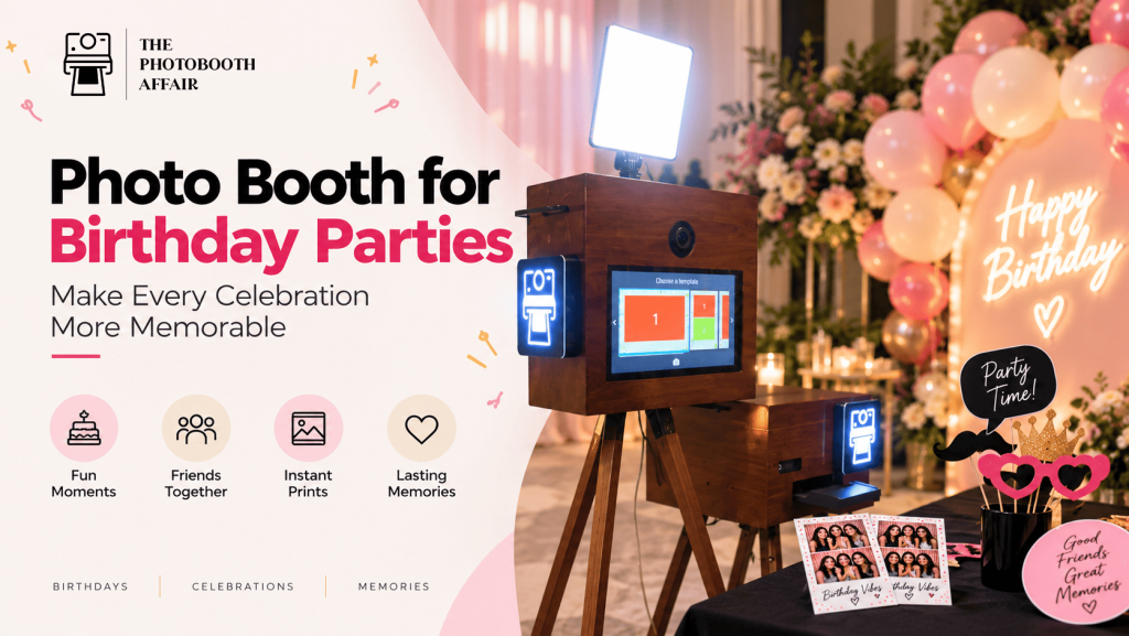Photo Booth for Birthday Parties